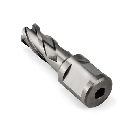 OSCARBIDE 1/2"x1"Annular Cutter,3/4 inch Weldon Shank,1/2 inch Cutting Diameter,1 inch Depth of Cut,2 Flat Mag Drill Bit with Pilot Pin for Magnetic Drill Press,1 Piece OSCARBIDE