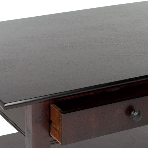 Safavieh American Homes Collection Boris Dark Cherry Coffee Table Safavieh
