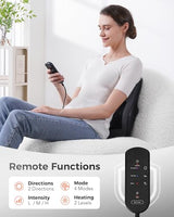 Boriwat Back Massager with Heat, 3D Kneading Massage Pillow for Back, Neck, Shoulder, Leg Pain Relief Deep Tissue, Gifts for Women Men Mom Dad Boriwat