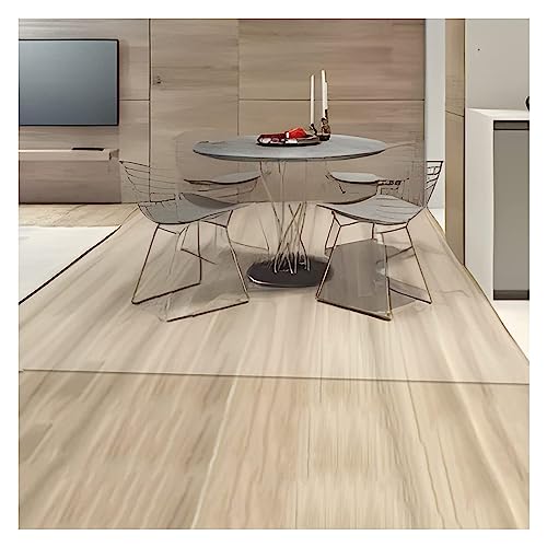 CSNBDMBBSH Office Chair Mat for Hardwood Floor, Tile Floor Protection Mat, Runner Rug for Entry Dining Room Living Room Office, Heavy Duty Area Rugs(140x400cm/4.6x13ft)