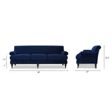 Jennifer Taylor Home Alana Lawson Sofa, Navy Blue Jennifer Taylor Home