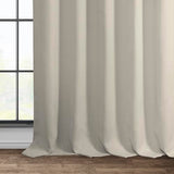 HPD Half Price Drapes Faux Linen Textured Room Darkening Curtains for Bedroom 108 Inches Long (1 Panel), 50W X 108L Curtains for Living Room Home Decor, Birch HPD Half Price Drapes