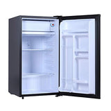 RCA RFR321-B-Black-COM RFR321 Single Mini Refrigerator-Freezer Compartment-Adjustable Thermostat Control-Reversible Doors-Ideal for Dorm, Office, RV, Garage, Apartment-Black Cubic Feet, 3.2 CU.FT RCA