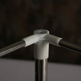 Mengersi Canopy Bed Frame Post Queen Size,Stainless Steel Canopy Frame Poles Four Corner Bed Bracket Fit for Metal/Wood Bed Bedroom Decor Mengersi