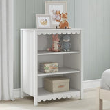 Signature Design by Ashley Hallityn Modern Freestanding 3-Tier Bookcase with 2 Adjustable Shelves, White Signature Design by Ashley