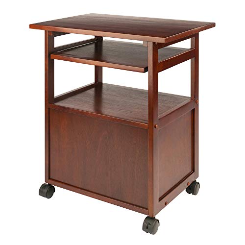 Winsome Piper Home Office, Walnut, 24.02"W x 29.65"H x 17.32"D Winsome