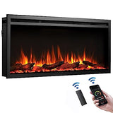 LegendFlame 40" W Austin in Wall Recessed & Wall Mounted Electric Fireplace (EF286A) Legend Flame