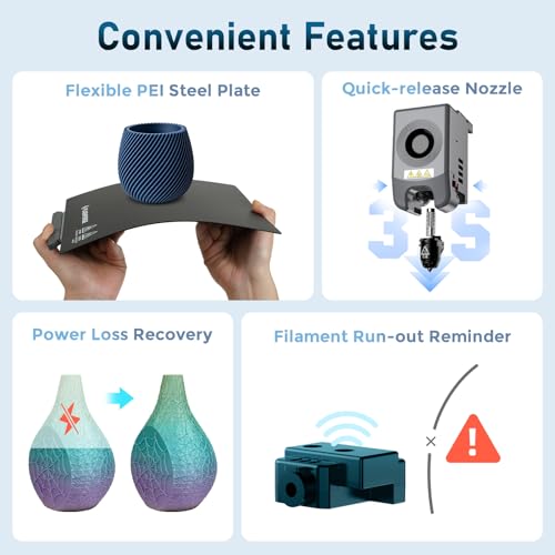 Flashforge Adventurer 5M Pro 3D Printer with Extra 0.4mm and 0.6mm Nozzle FLASHFORGE