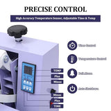 STMHOM Heat Press 16x24, Clamshell Heat Press Machine for T Shirts, Fast Heating Manual Heat Transfer Press for Sublimation and Vinyl, Compact Shirt Press for Home and Small Business STMHOM