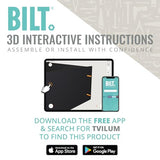 Tvilum 6 Drawer Double Dresser, White Tvilum