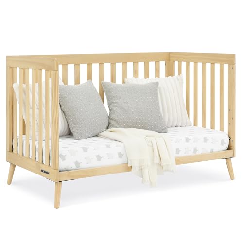 Delta Children Essex 4-in-1 Convertible Crib Greenguard Gold Certified, Natural Delta Children