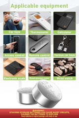 POWEROWL High Capacity LR44 Batteries 40 Pack, L1154F AG13 357 303 SR44 A76 Premium Alkaline Battery 1.5V Button Coin Cell Batteries POWEROWL