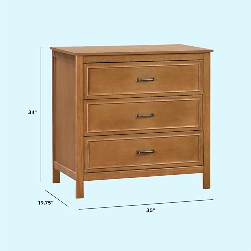 Davinci Charlie 3-Drawer Dresser in Chesnut DaVinci