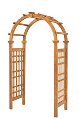 Rosewood 47"W x 89"H Cedar Arbor Vita