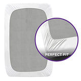 BLISSFORD Plastic Mattress Protector - Heavy Duty, Fitted Vinyl - Plastic Mattress Cover Full, Rubber Sheets for Bedwetting Adult or Child, 100% Waterproof Sheets Full Size BLISSFORD