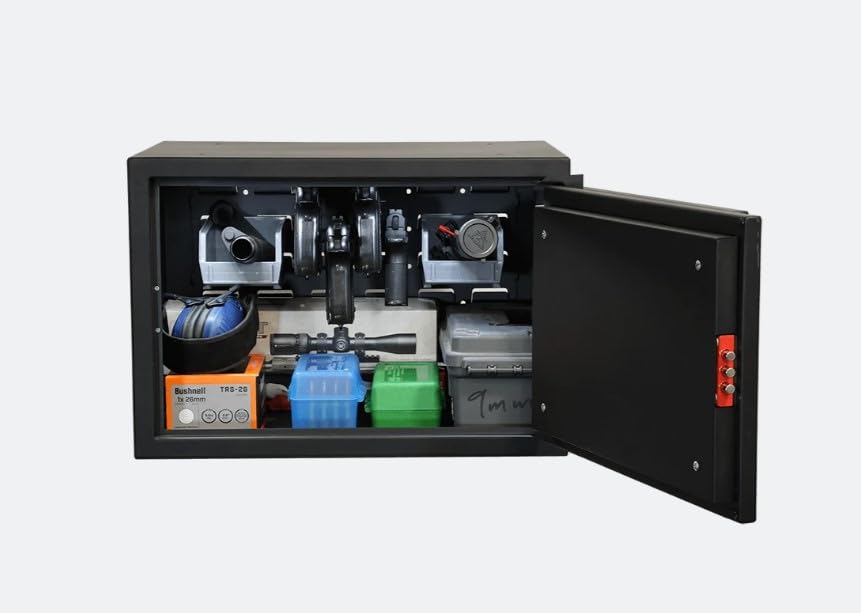 SecureIt Agile Ammo Cabinet-Upper 14" - The Versatile Agile™ Model 14 Ammo and Gear Safe Works as Stand-Alone Storage for Handgun Guns, Ammo and Gear or as a Modular complement to The Agile Line SecureIt