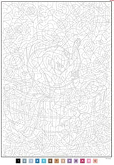 Coloriages mystères Disney - Les Grands classiques Tome 9 WoodArtSupply