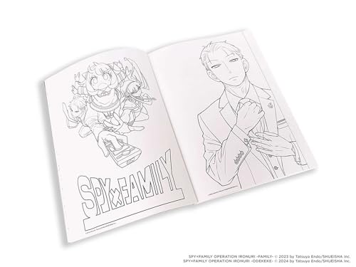 Spy x Family: The Official Coloring Book WoodArtSupply