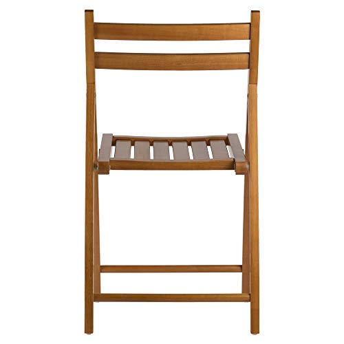 Winsome Robin 4-PC Folding Set Teak Chair, 17.64 x 20.1 x 32.28 Winsome
