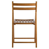 Winsome Robin 4-PC Folding Set Teak Chair, 17.64 x 20.1 x 32.28 Winsome