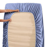 Nestl Full Sheet Set - Luxury 1800 Ultra-Soft Microfiber Full Bed Sheets - Double Brushed - Deep Pockets - Easy Fit - 4 Piece Set - Bedding Sheets & Pillowcases (Full, Stone Blue) Nestl