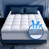 Premium Memory Foam Mattress Topper King for Ultra Comfort, 2 Inch Plush Pillow Top King Mattress Topper with Breathable Air Mesh Sides, Soft Mattress Pad Cover with Deep Pocket Fits 6-21" Mattress Biteany