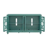 Martin Svensson Home Elegant TV Stand, 63" W x 35" H, Antique Teal Martin Svensson Home