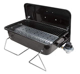 Duke Grills Omaha Go Anywhere Portable Gas Grill - Mini BBQ Propane Grill for Camping, RV, Tailgate - Cooks 8 hamburgers at once - Long Life Steel - Foldable Legs Duke Grills