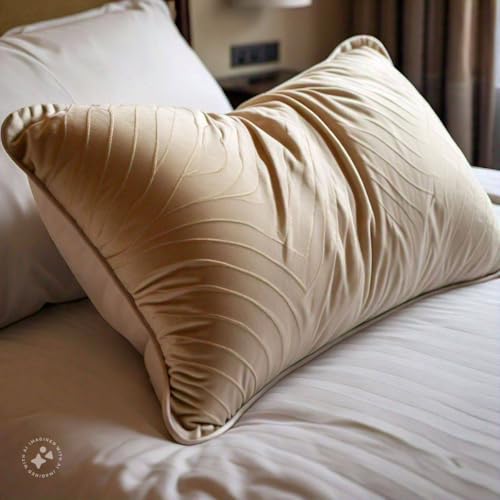 East Coast Bedding Balanced Dream 50/50 Goose Feather Down King Pillow 20x36 Inch Medium Support with 100% Cotton Shell – Single Pack East Coast Bedding