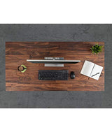 Stand Up Desk Store Solid Wood Top Electric Adjustable Height Standing Desk with Programmable Memory (White Frame/Walnut Top, 60" Wide) S Stand Up Desk Store