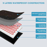 mysuntown Infrared Sauna Blanket for Detoxification，Portable Sauna Blanket for Home use,Low EMF，86-158℉,20-60 Minutes Timer,6.23ft x 2.95ft mysuntown