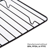 Ecolution Non-Stick Toaster Oven Bakeware Set 4-Piece, Carbon Steel, Easy to Clean and Perfect for Single Servings, Gray Ecolution