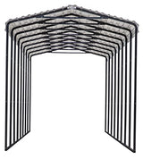 Arrow Carports Galvanized Steel Carport, RV Metal Carport Kit, 14' x 42' x 14', Charcoal Arrow