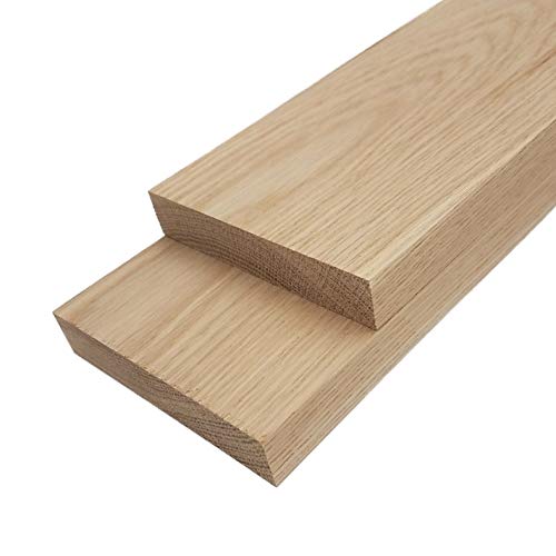 White Oak Lumber Board - 3/4" x 4" (2 Pcs) (3/4" x 4" x 48") Barrington Hardwoods