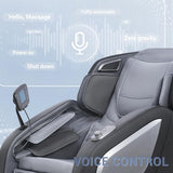 Mazzup Full Body Zero Gravity Shiatsu Massage Chair with Fully Assembled, LCD Screen, Shortcut Keys, USB Charging Port, Heat, for Loved Ones, Parents, Black Mazzup
