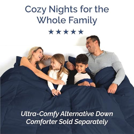 King Size 4 Piece Sheet Set - Comfy Breathable & Cooling Bed Sheets Set - Hotel Luxury Bedding for Women, Men, Kids, Teens, Boys & Girls - Deep Pockets, Ultra-Soft, Wrinkle Free - Oeko-Tex - Navy Blue CGK Unlimited