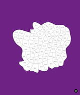 Brain Games - Sticker by Number: Neon Animals Brain Games