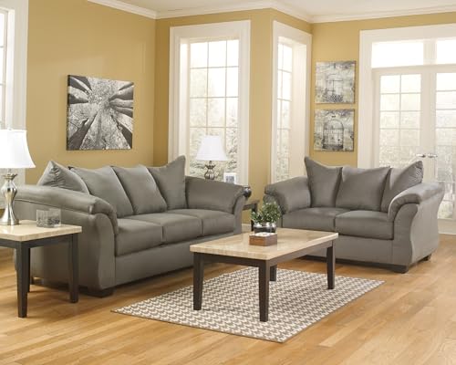 Signature Design by Ashley Darcy Casual Plush Sofa, Grayish Brown Signature Design by Ashley