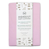 HonestBaby unisex-baby Classics Fitted Crib Sheets Set Standard Mattress, 100% Organic Cotton Baby Boys, Girls, Neutral, 1 Pack - Indigo Go, One Size HonestBaby