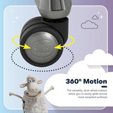 Serta Jackson Big and Tall Executive Home Office Chair with Smart Layers Technology, Wide Seat Cushion, Modern Comfy DeskChairs with Rolling Swivel Wheels, Bonded Leather, Black Serta