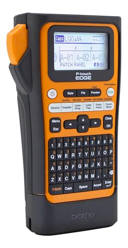 Brother PT-E310BTVP P-Touch Edge Handheld Industrial Label Printer with Bluetooth and USB-C (up to 18mm Labels) Brother