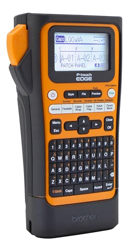 Brother PT-E310BTVP P-Touch Edge Handheld Industrial Label Printer with Bluetooth and USB-C (up to 18mm Labels)