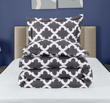 King Comforter Set 3 Piece Grey by Utopia Bedding, Printed Comforters King Size, Bedding Comforters Sets, Down Alternative Soft Bed Set, 1 Comforter (90 x 102 inches) 2 Pillow Shams (20 x 36 inches) Utopia Bedding