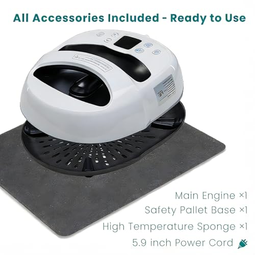 9" x 12" Heat Press Machine for T-Shirts, Portable Mini Heat Press with LED Display, Wide Temperature Control 32°F–450°F for HTV Vinyl and Fabrics, Ideal for Home and Professional Craft Projects Simple Deluxe
