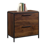 Sauder Lateral File, L: 30.24" x W: 17.24" x H: 29.53", Grand Walnut Finish Sauder