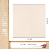 36 Pack Basswood Sheets Plywood Board 1/8 Inch Unfinished Wood,3mm Plywood for Laser Cutting,Boards for Crafts for DIY Plywood Sheets Unfinished Wood Boards for Laser Cutting(12inchx12inch) Mtalluste