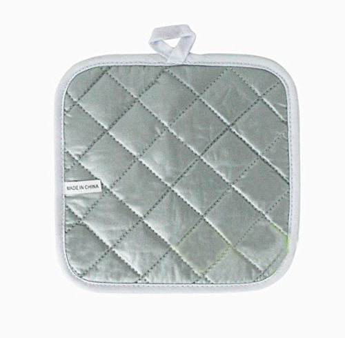 Square Blank Oven Mitts Sublimation Slim Set 6 Pieces Heat Thermal Transfer Polyester Pot Holder Kitchen cookware Dinning SFS BLANK