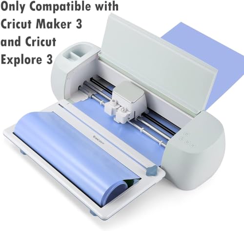 RANCOVY Vinyl Roll Holder with Trimmer for Cricut Maker 3 and Cricut Explore 3, Perfect for Clean Precise Cuts of Smart Vinyl and Heat Transfer Vinyl Iron On RANCOVY