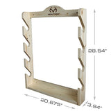 Rush Creek Creations Real tree 4 Gun Wall Rack with Hidden Hardware - Handcrafted - Durable Rush Creek Creations