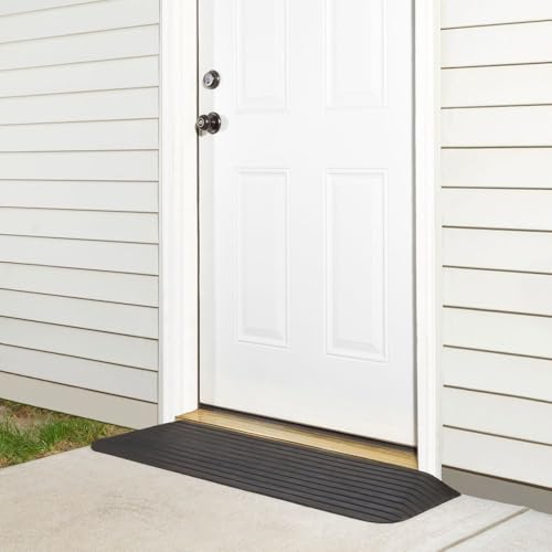Silver Spring Solid Rubber Threshold Ramp - 1-1/2" Rise Silver Spring
